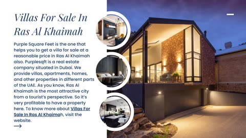 Villas For Sale In Ras Al Khaimah
