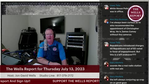 The Wells Report for Thursday, July 13, 2023