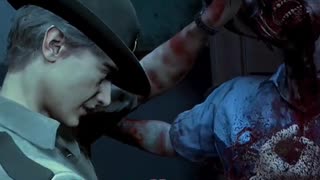 Resident Evil 2 - Slow Mo Dagger Zombie Heart Edition - I'm not too Fast #residentevil #gaming