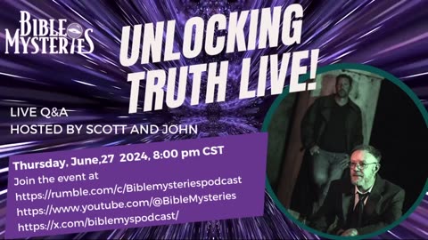 Unlocking Truth Live - A Live Q & A