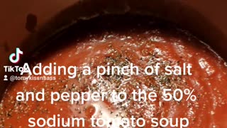 Premade tomato soup like a pro