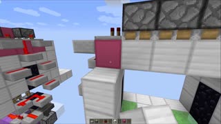 Minecraft: 4x3 Vaulted Piston Door [New Type Of Door!]