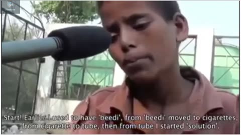 Kamlesh Solution ! Addict ! Drug Addicted Slum Boy - Interview Video