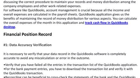 How to Track your Cash Flow in QuickBooks Desktop?