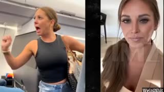 UPDATE : WOMAN FREAKS OUT ON A PLANE APOLOGY