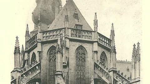 Old World Antwerp, Belgium [1876-1936] 125 Images; Star Fort + Moat, Antiquitech(?) Merchant Capitol