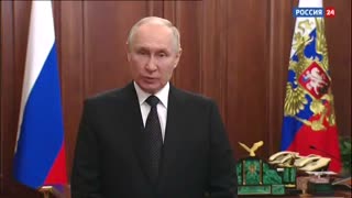 President Putin vows to defend his country against rebellion