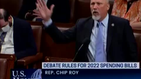 Rep Chip Roy going off about Fauci's flip flopping