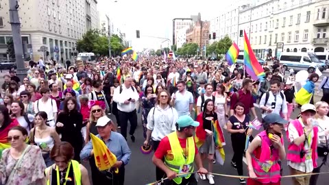 Cities across Europe mark Pride month