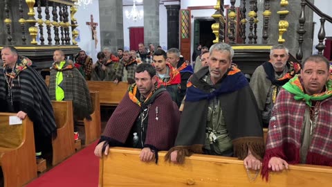 LIVE: Os Romeiros da Varzea chegam à Arrifes (Ponta Delgada), São Miguel Açores Portugal -23.02.2024