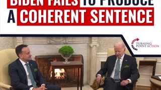Biden Fails To Produce A Coherent Sentence