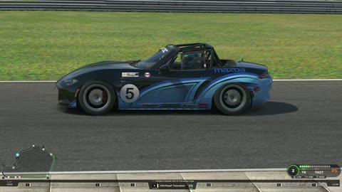 Mazda Miata MX3 Cup 3rd Place Finish. iRacing 1440p