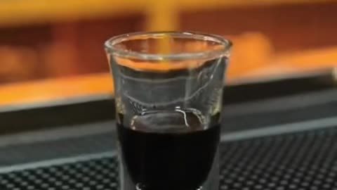 the world's hottest shot cup cocktail. Let's dry it. Can we see the burner