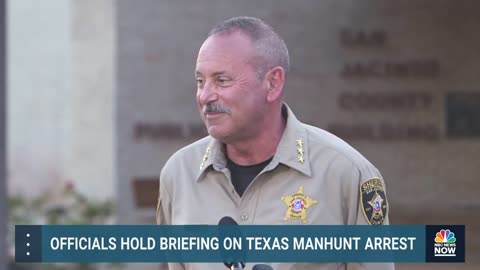 Briefing on Texas mass shooting suspect's arrest | NBC News