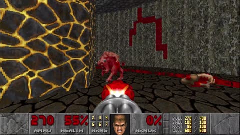 Doom II (1994) - Hell on Earth - The Spirit World (level 28)