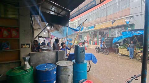 rainy time dhaka bangladesh