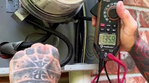 Electrical troubleshooting when you read voltage on the water