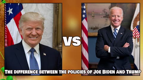 The difference between the policies of Joe Biden and Trump