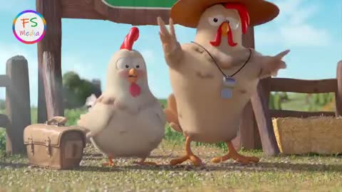 Funny Chicken Song And Funny Chicken Dance │ Dancing Rooster