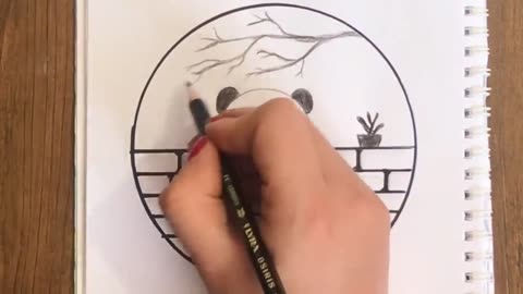 Easy circle drawing video,circle drawing..
