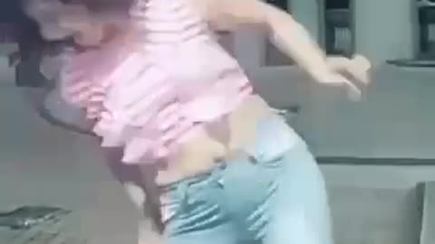 Cute girl dance video #funny #video