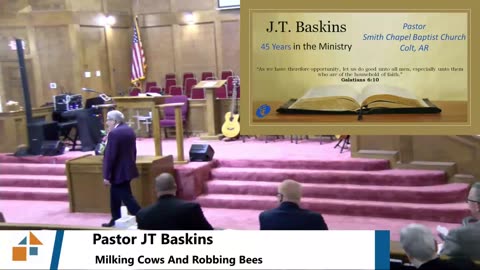 Pastor JT Baskins // Milking Cows And Robbing Bees