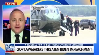 Fox News - Biden slammed after Hunter attends White House event post-plea deal