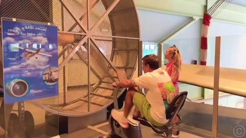 Nastya and Dad explore kids entertainment in Dubai [BMSAVw4Oz9o]