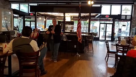 Brian K. Pritchard for GA GOP 1st Vice Chair speaks at Republican Women of Hall Co