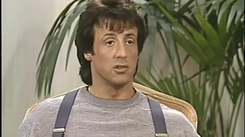 Action super star sylvester stallone interview📸