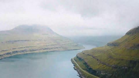 Lake Side Amazing View with Hills