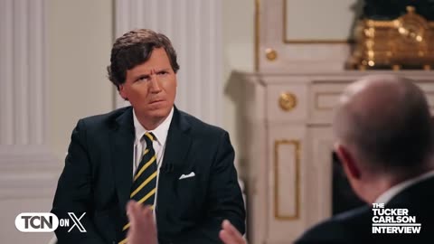 Tucker Carson interviews Russian President Vladimir Putin