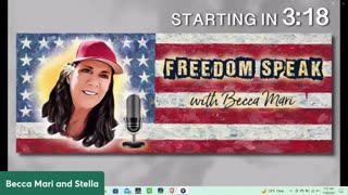 Freedom Speak with Becca Mari and Stella 7/28/23 w/ Pilo Rios