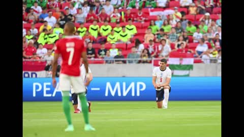 Hungary kids racism !! England players booed when taking the knee by a crowd of kids in Hungary