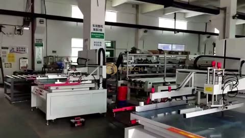 supplier of Semi-Automatic Glass Screen Printing Machine in china best price
