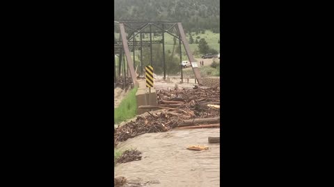 Bridge Swept Away as Severe Flooding Hits Yellowstone National Park