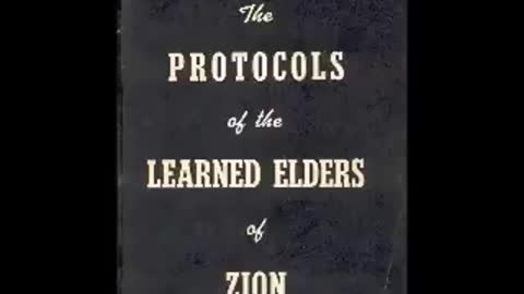 GIVE THIS VIDEO 3 MIN. YOU NEED TO HEAR AT LEAST THAT MUCH - Protocols of Zion