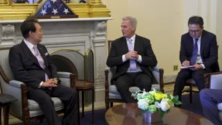 Speaker Kevin McCarthy Welcomes the President of the Republic of Korea to the Capitol