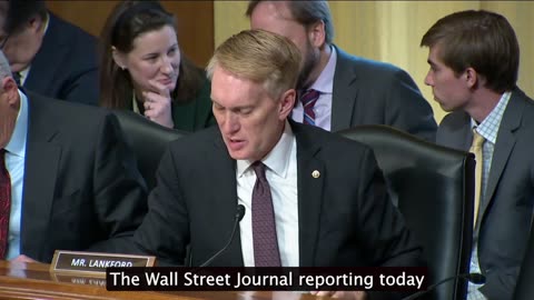 Lankford Questions Trade Ambassador Tai on Free Trade Agreements Being Negotiated for AG Producers