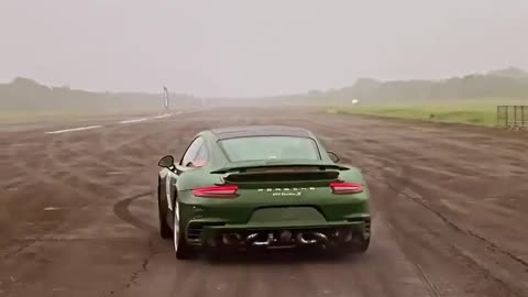 Porsche speed test #car lover