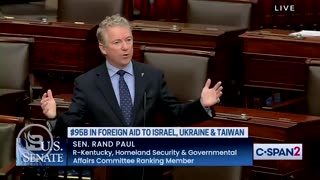 RAND PAUL GOES OFF OVER UKRAINE FUNDING: 'WE ARE FLAT OUT OF CASH!'