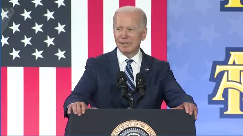 Biden Talks About Building A Better America For Foreigners To Destroy Later
