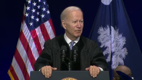 Biden Turns RACIST in Bizarre Commencement Address