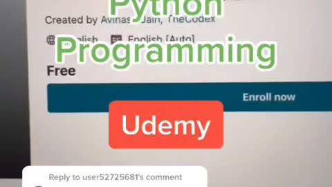 Python Programming For Free