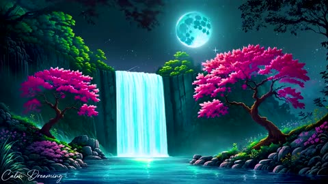 DREAMLAND WATERFALLS | Magical Bedtime Melodies: Soothing Sleep Music for Kids