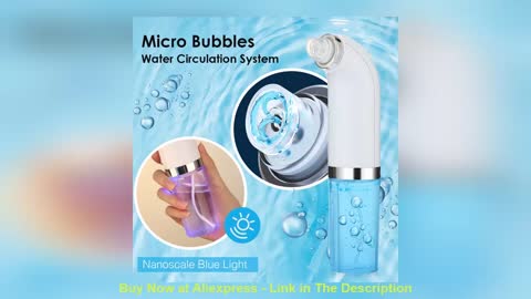 ☘️ Nose Water Bubble Cleaner Blackhead Remover Pore Acne Pimple Removal Face T Zone Vacuum Suction