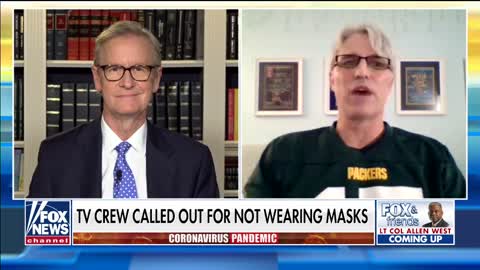 Man who called out MSNBC crew over not wearing masks