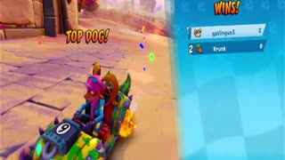 Desert Storm Limit Battle Nintendo Switch Gameplay - Crash Team Racing Nitro-Fueled