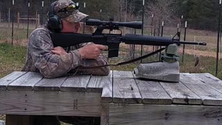 AR-15 with 20" barrel, our coyote rifle