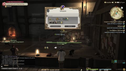 FFXIV Ver. 6.58 - 2024 - Gathering Progression Playthrough - Part 13